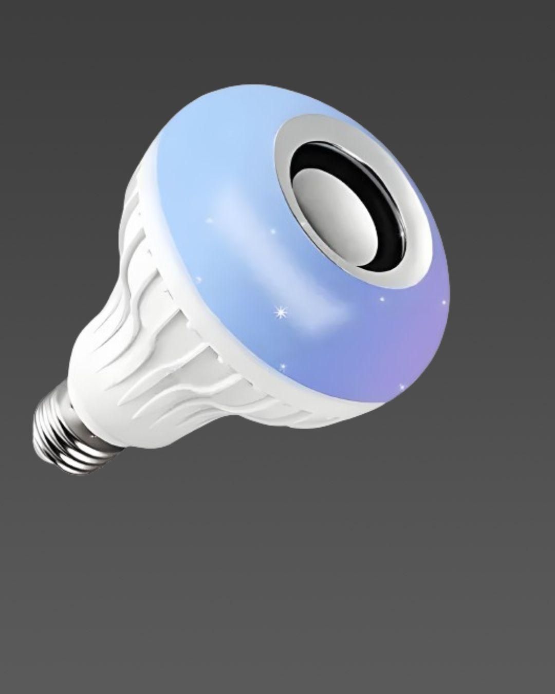 Colour Changing LED Bulb with Bluetooth Speaker & Remote